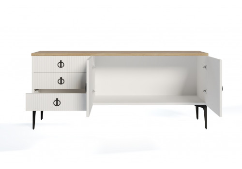 Тумба ТВ Стелла белый