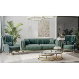 Кресло Замира оливковый