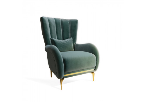 Кресло Замира оливковый