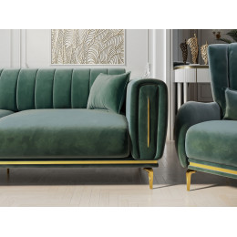 Кресло Замира оливковый