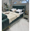 Кровать Замира оливковый 180x200