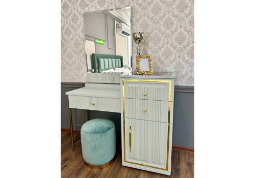 Пуфик Замира оливковый