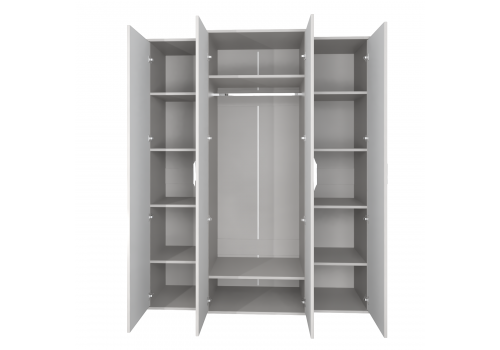 Спальня Замира серый камень 4-ств 1,6м