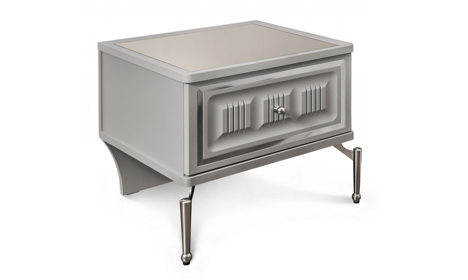 Тумба Замира серый камень