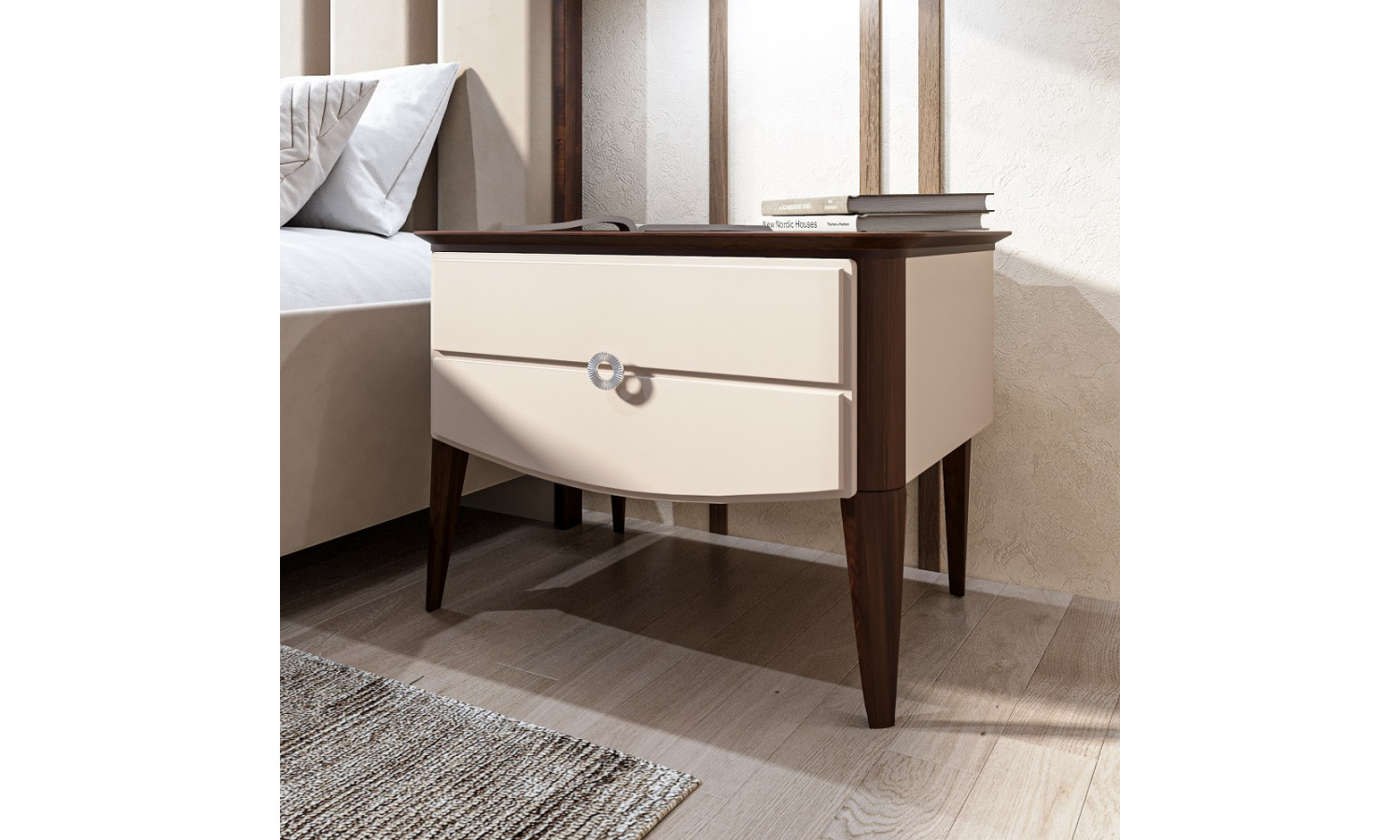 Спальня Жаклин бежевый 5-ств 1,8м