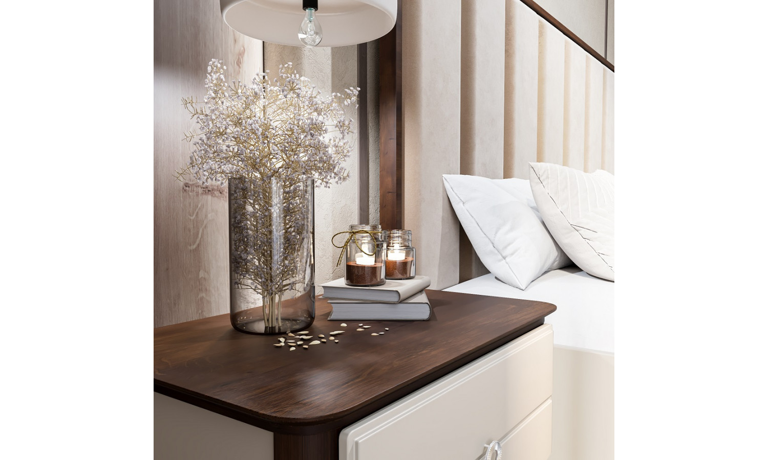 Спальня Жаклин бежевый 5-ств 1,8м