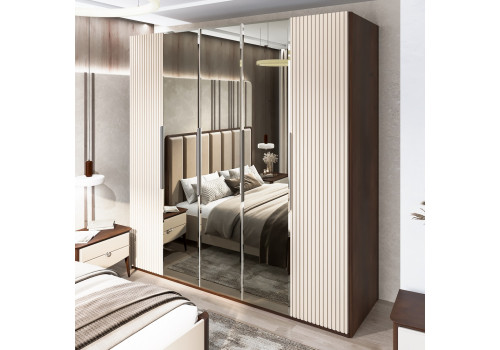 Спальня Жаклин бежевый 5-ств 1,8м