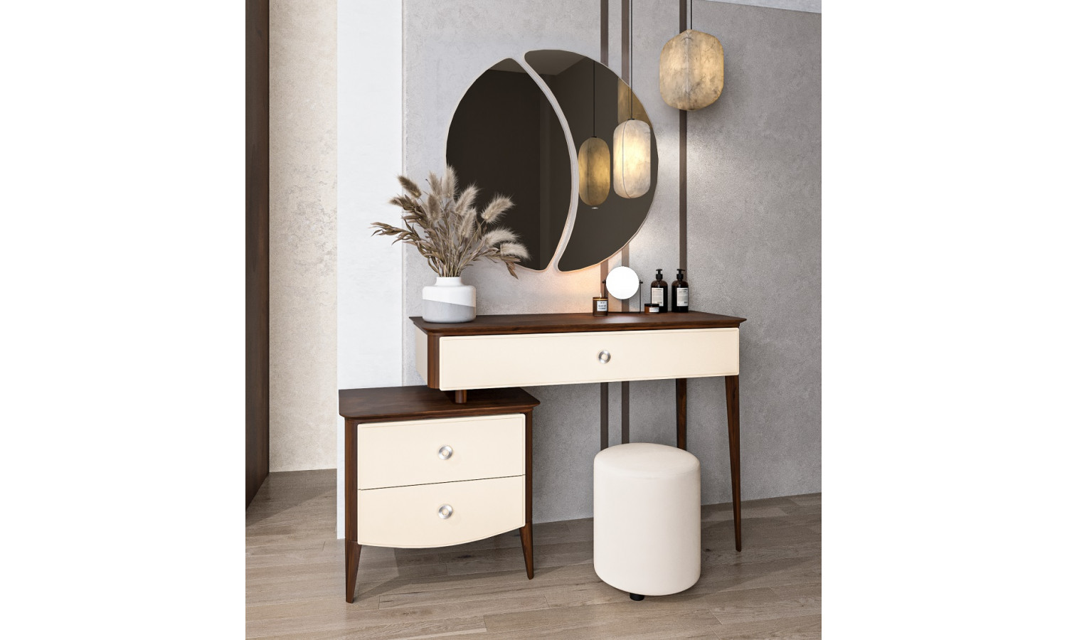 Спальня Жаклин бежевый 5-ств 1,8м