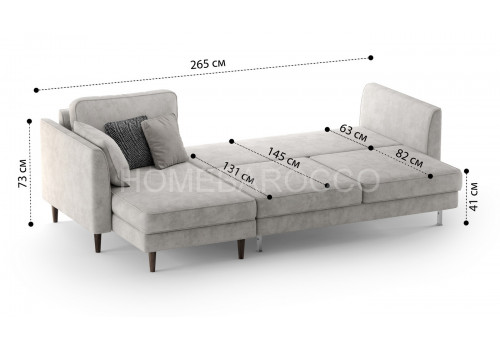 Диван  Мэдисон угловой Эйфория 001