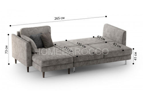 Диван  Мэдисон угловой Эйфория 003