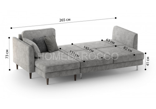 Диван  Мэдисон угловой Эйфория 022