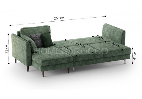 Диван  Мэдисон угловой Эйфория 031