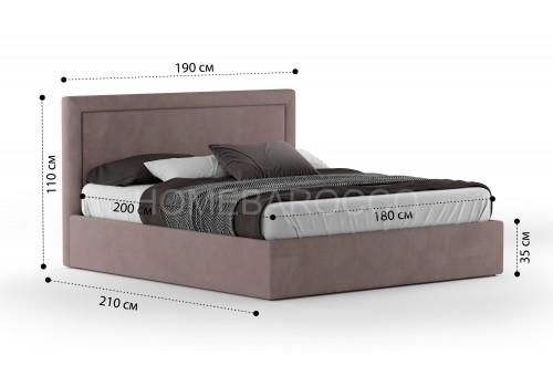 Кровать Доменика Velutto 036 1.8 м