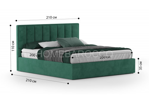 Кровать Клер Velutto 033 2.0 м