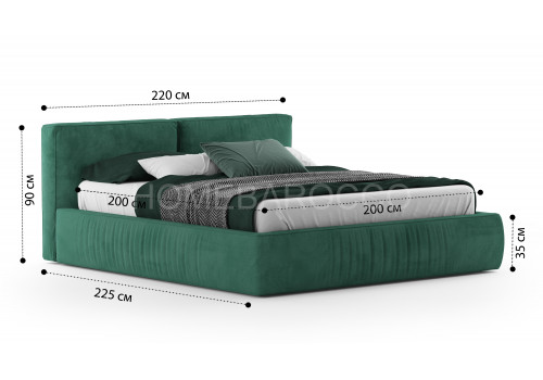 Кровать Лофт Velutto 033 2.0 м