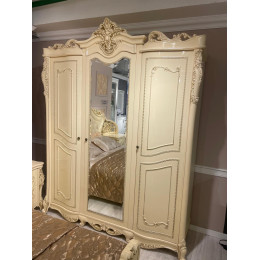 Спальня Джоконда крем глянец 3-ств 160х200