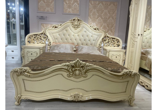 Спальня Джоконда крем глянец 3-ств 160х200