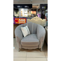 Кресло Gravita Гравита серый серебро_