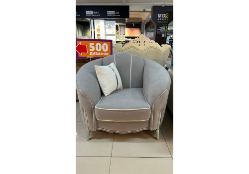 Кресло Gravita Гравита серый серебро_