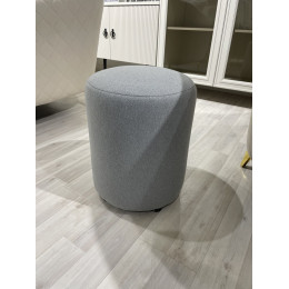 Пуфик Стелла светло серый камень