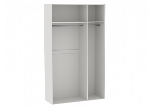 Шкаф 3-дверный Аврора Дуб Мария/Кашемир, с глухими дверями