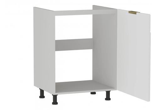 Стол под мойку СМ-60 Берта белый