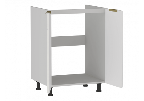 Стол под мойку СМ-60 2-х дверный Берта белый