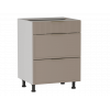 Стол с ящиками СЯ-60 (140/284) Берта мокко