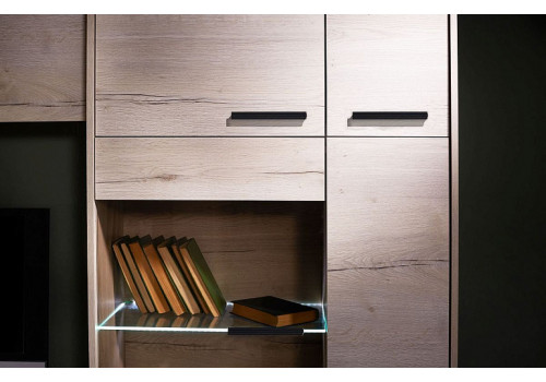 Гостиная Мале дуб Галифакс белый