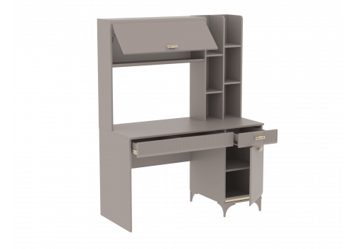 Стол письменный, Сиде Мокко c надстройкой