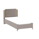 Кровать Сиде Мокко 90х200 рогожка