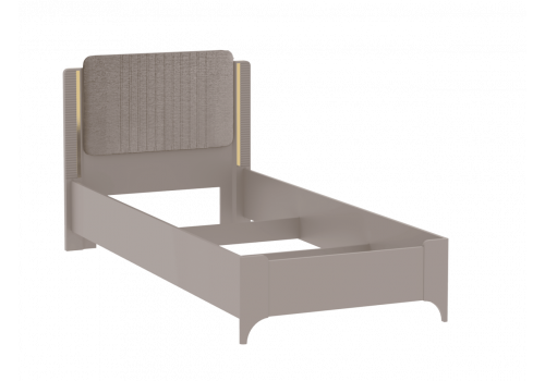 Кровать Сиде Мокко 90х200 рогожка