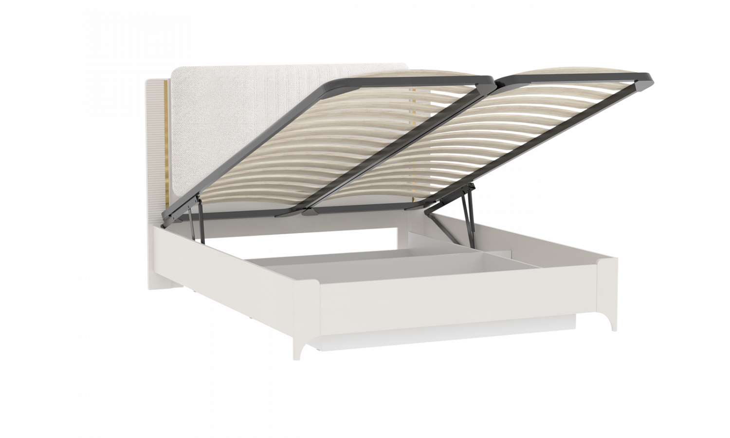Кровать Сиде Белый 180х200 с подъемным механизмом NEW