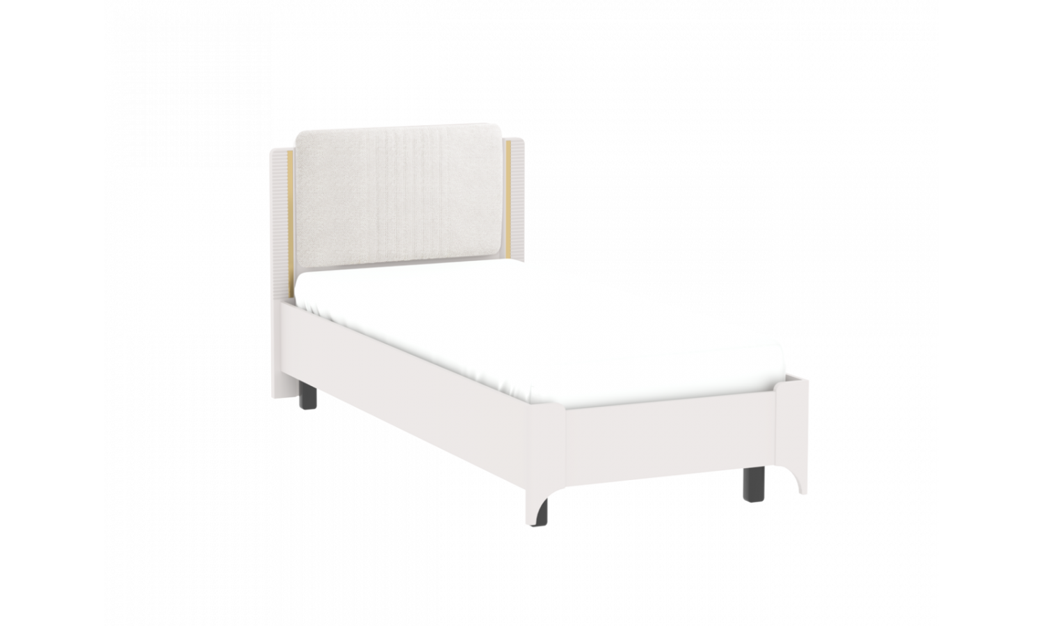 Кровать Сиде Белый 90х200