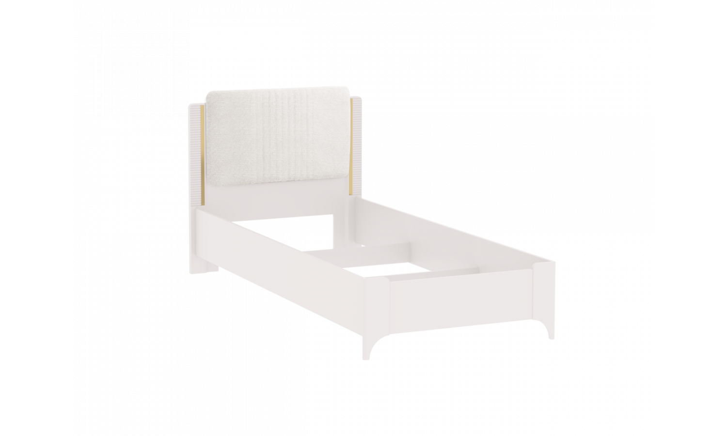 Кровать Сиде Белый 90х200