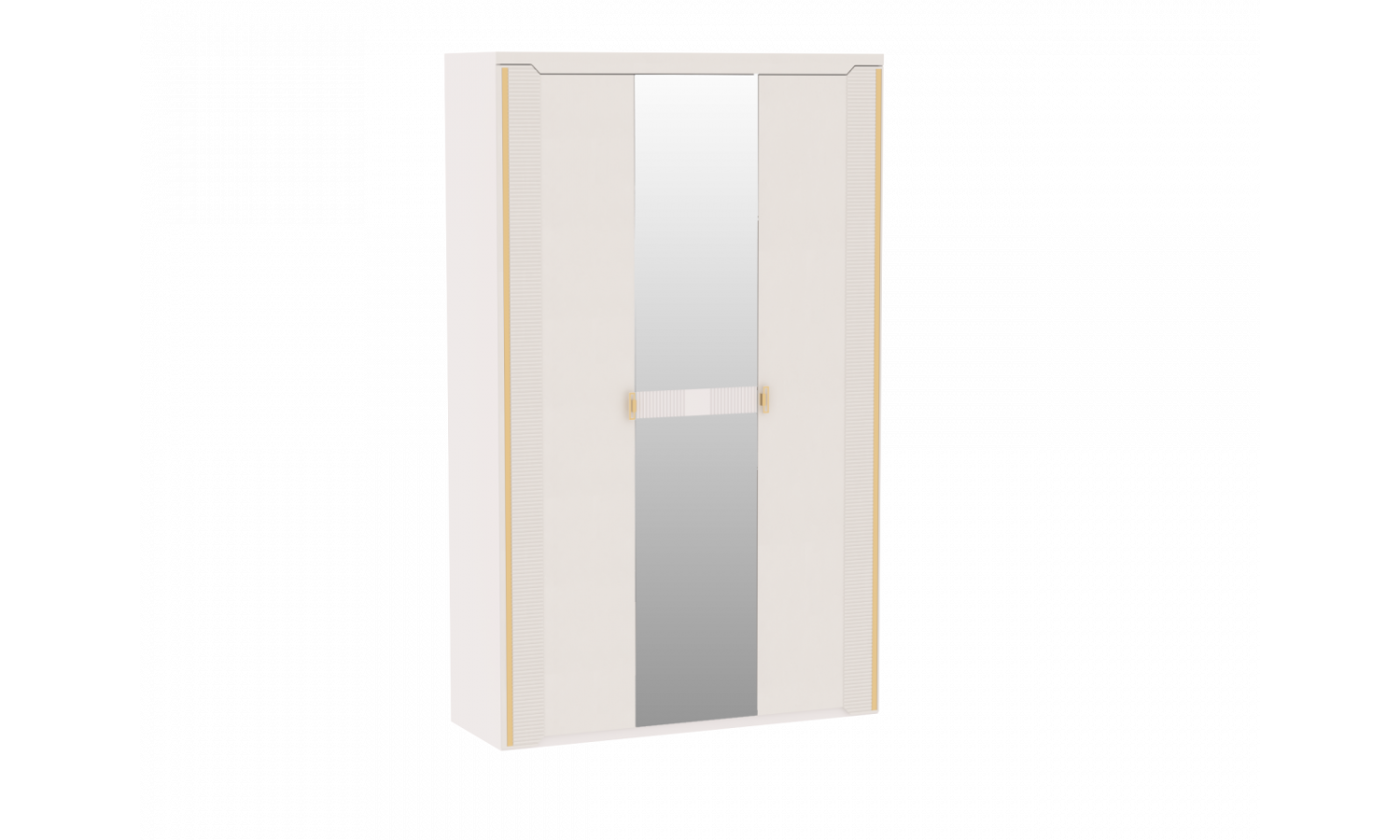 Шкаф 3-дверный Сиде Белый