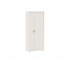 Шкаф для одежды 2-дверный, Сиде белый
