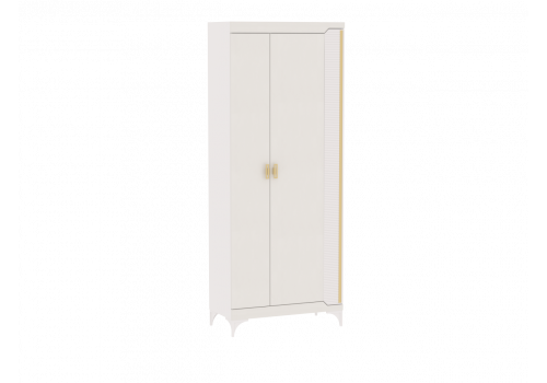 Шкаф для одежды 2-дверный, Сиде белый