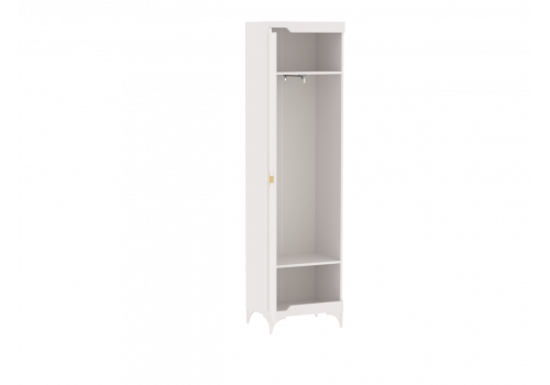 Шкаф для одежды 1-дверный, Сиде белый