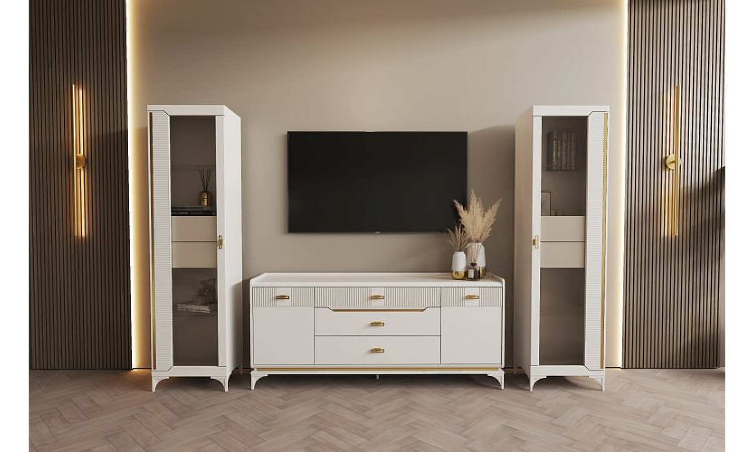 Гостиная Сиде белый