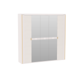 Шкаф 5-дверный Сиде Белый NEO