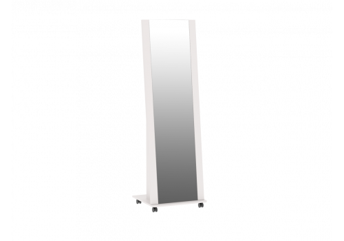 Зеркало напольное, Сиде белый
