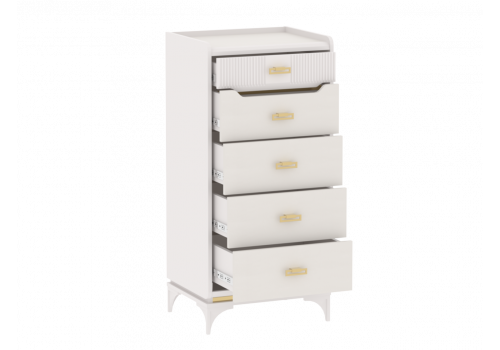 Комод высокий Сиде Белый