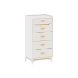 Комод высокий Сиде Белый