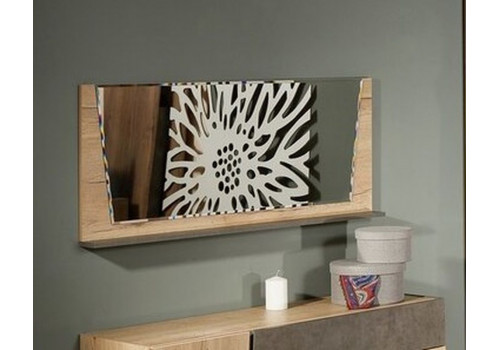 Спальня Стреза дуб галифакс натуральный 1,6м с угловым шкафом