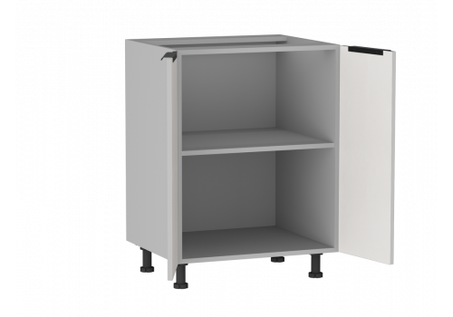 Стол 2-х дверный С-60 Ватель Экокожа белый