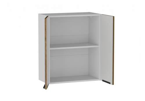 Шкаф ШГ-60 2-х дверный, Ватель Дуб рейка шоколад