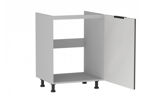 Стол под мойку СМ-60 Ватель Экокожа серый