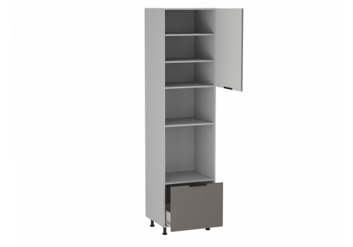 Шкаф-пенал 960 П-1 Ватель Экокожа мокко