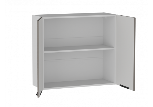 Шкаф ШГ-80, Ватель Экокожа Белый